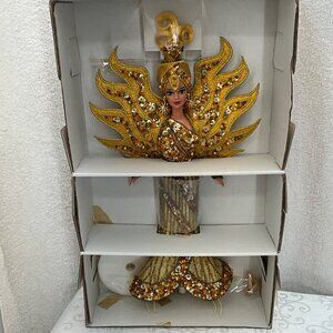 Barbie Collector Bob Mackie Goddess Of The Sun Doll In Original Box #14056